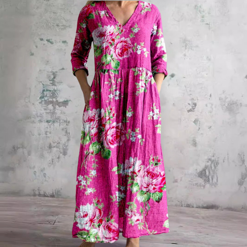 Fiona™ - Blumenmuster-Sommerkleid