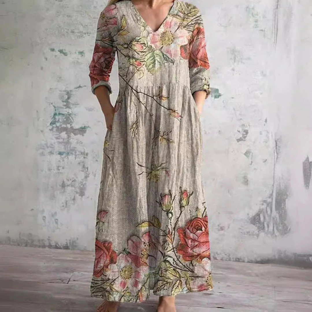 Bella™ - Blumenmuster-Sommerkleid