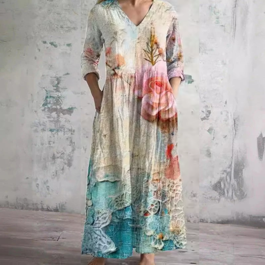 Patricia™ - Blumenmuster-Sommerkleid