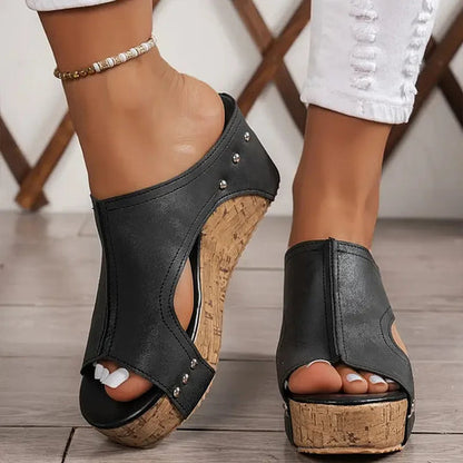 Marisa™ – Hochwertige Keilsandalen