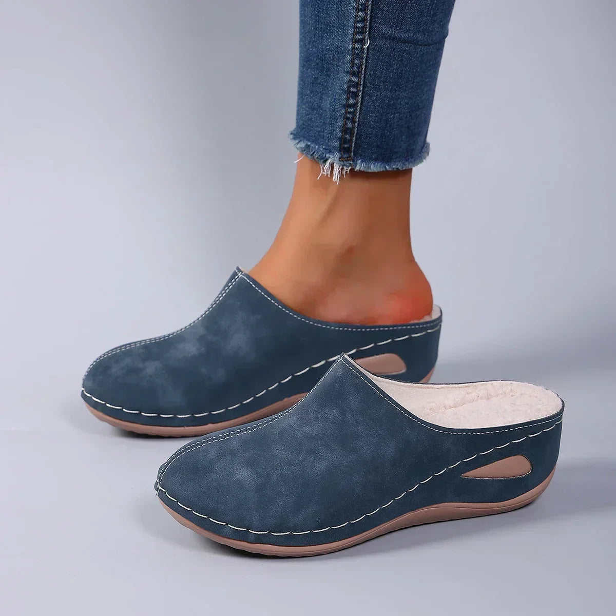 Anni™ - Orthopädische Hausschuhe aus Fleece